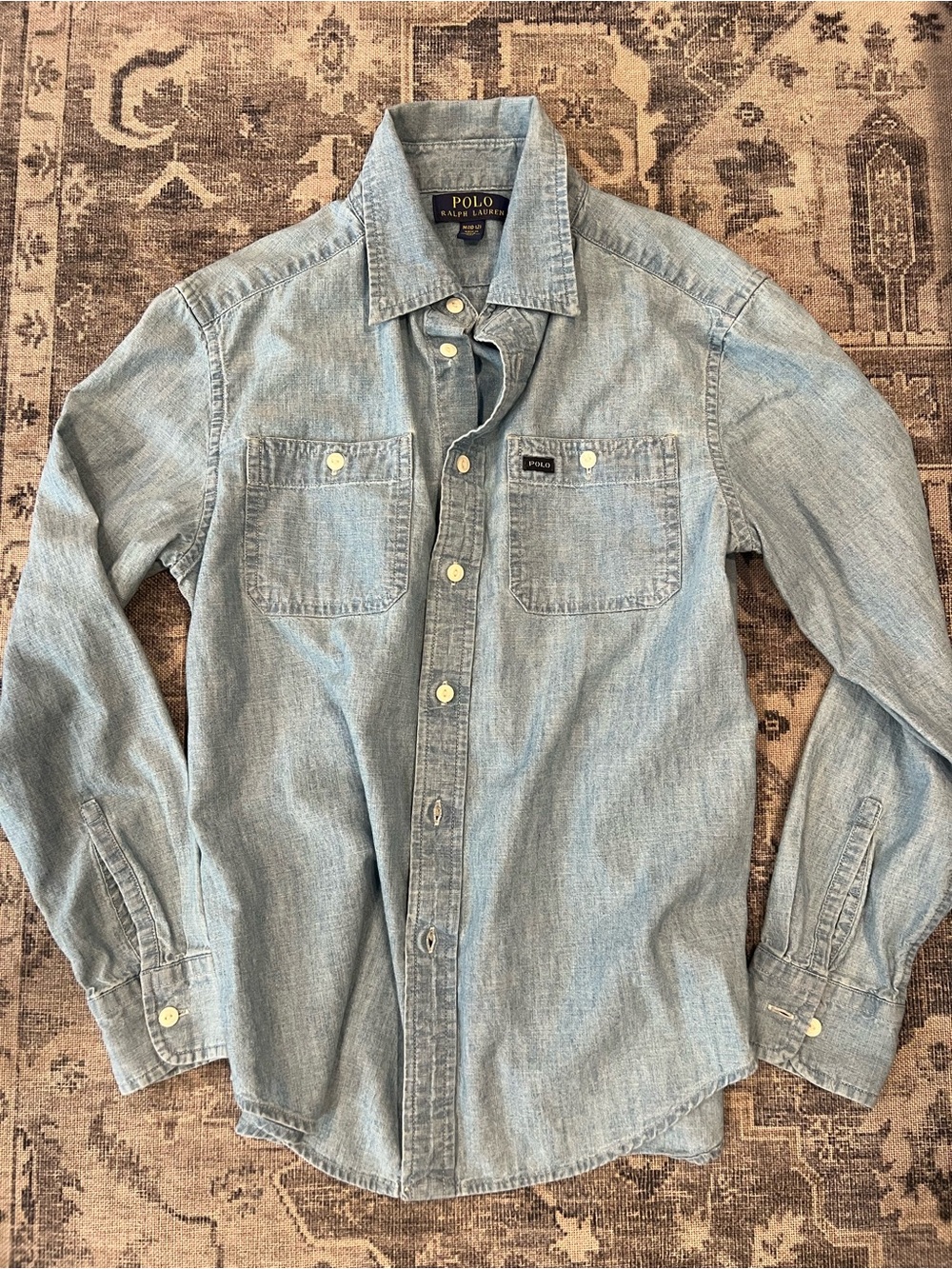 Polo by Ralph Lauren Light Blue Denim Shirt - Girl